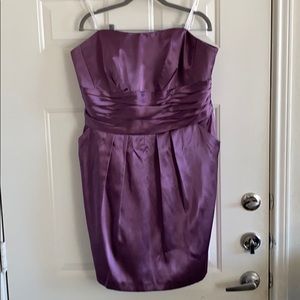 David’s bridal bridesmaid dress